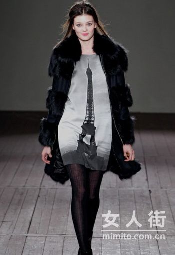 Moschino11/12秋冬米兰女装新品发布