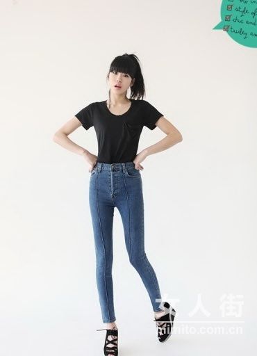 牛仔裤显瘦搭配 约会倍儿显自信