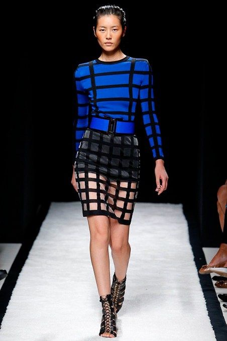 刘雯孙菲菲现身 Balmain2015巴黎春夏秀场