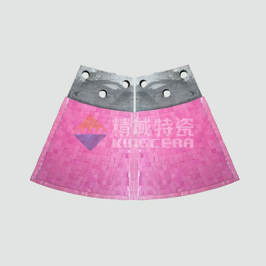止爻型耐磨陶瓷衬板(NMC-Z)