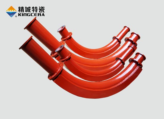 耐磨陶瓷除灰管路|耐磨灰渣输送管路