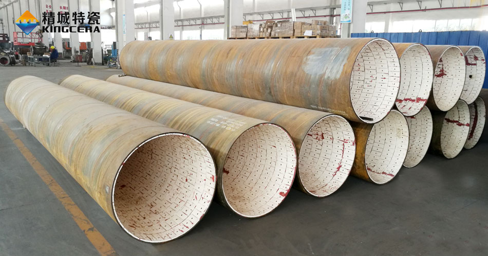 耐磨陶瓷热风管路