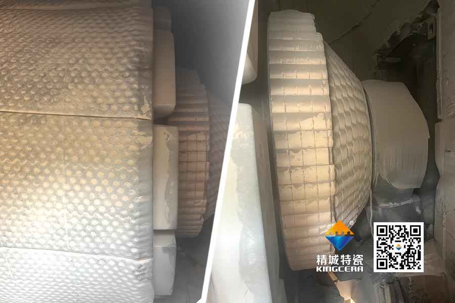 水泥厂磨辊轴ZTA陶瓷；ふ质倜⒏橹4年以上