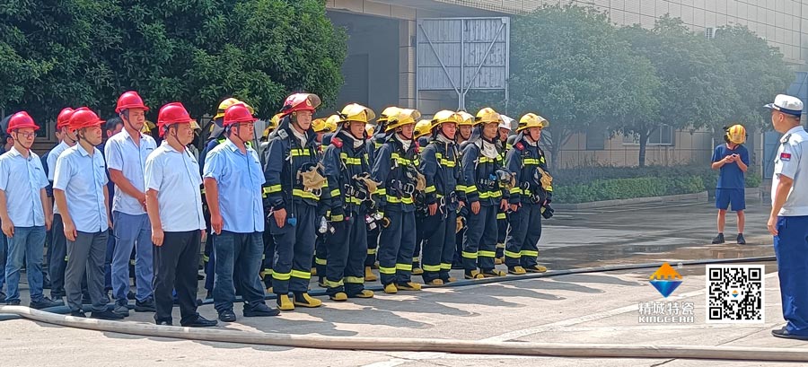 J9集团积极共同消防结合演练，共筑安全出产防线