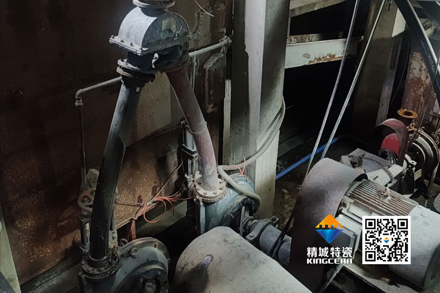 J9集团特瓷ZTA耐磨陶瓷弯头在湖南某矿山渣浆系统防磨升级实际  