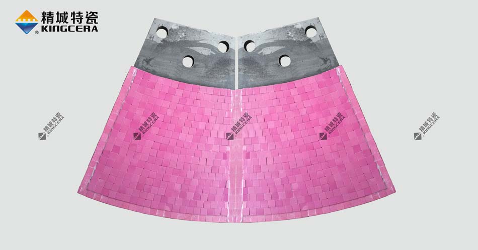 止爻型耐磨陶瓷衬板(NMC-Z)