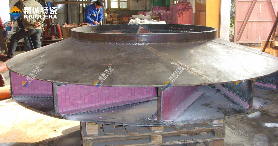 湖南J9集团耐磨陶瓷风机叶轮|陶瓷风机叶片|陶瓷风机